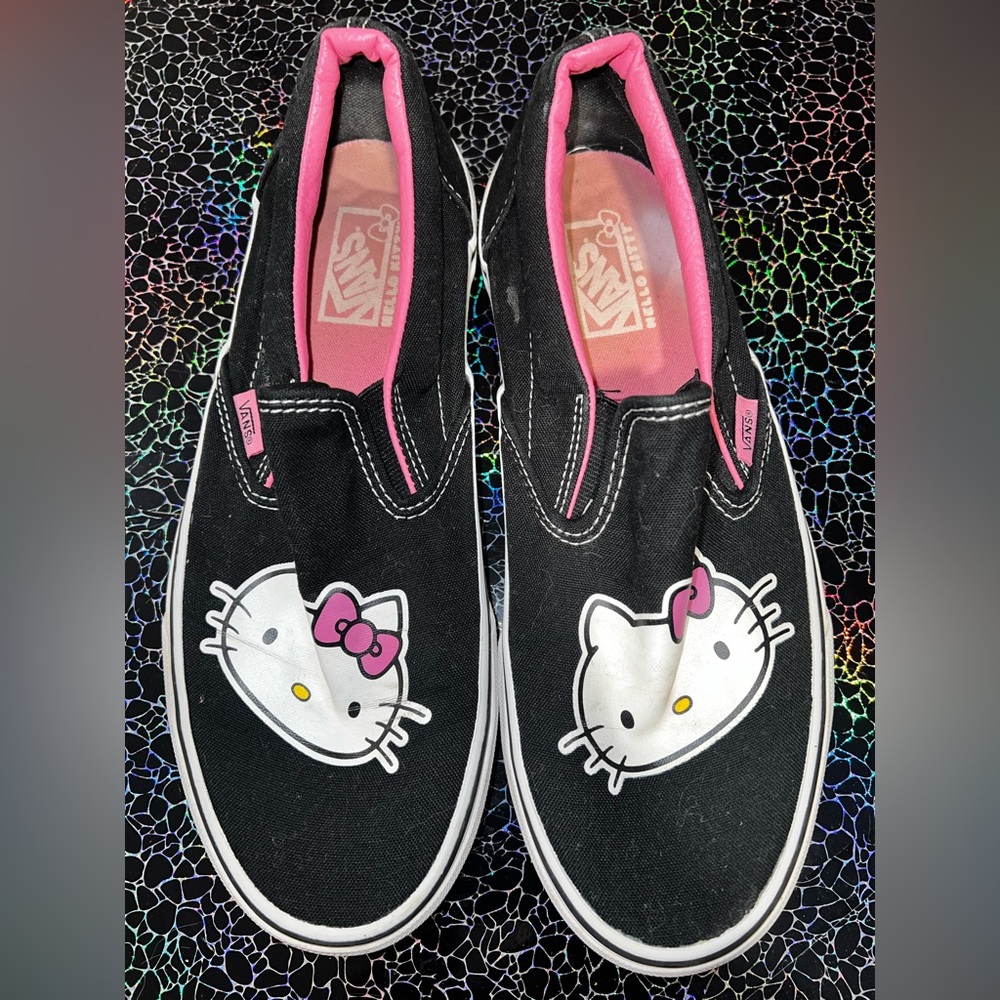 SOLD Vans Hello Kitty Classic Slip On Sneakers
